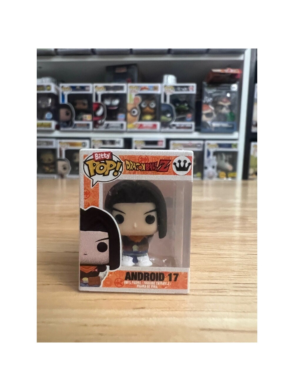 BITTY Android 17 Dragon Ball Z 1-Inch Funko Pop #529 DBZ Anime Cartoon Animation